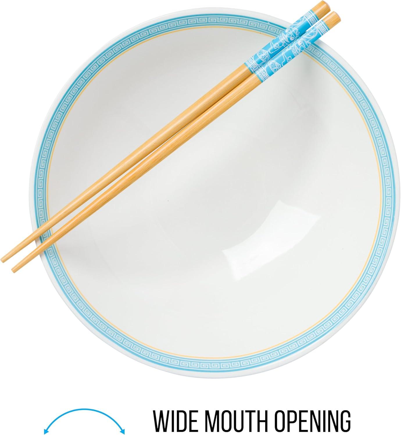 imageSilver Buffalo Strawberry Shortcake Vintage Life Is Delicious Ceramic Ramen Noodle Rice Bowl with Chopsticks Microwave Safe 20 OuncesLilo and Stitch Foodie Big