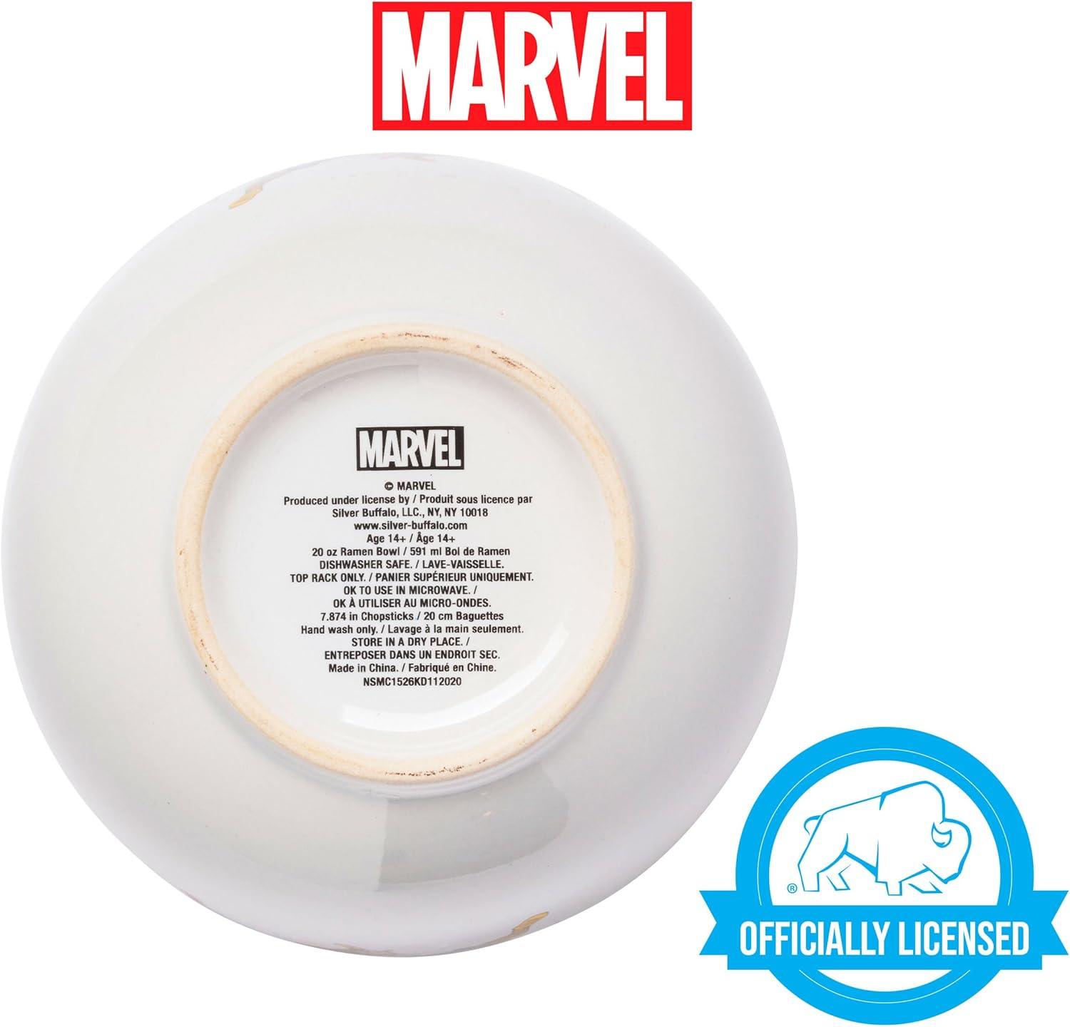 imageSilver Buffalo Strawberry Shortcake Vintage Life Is Delicious Ceramic Ramen Noodle Rice Bowl with Chopsticks Microwave Safe 20 OuncesMarvel Avengers