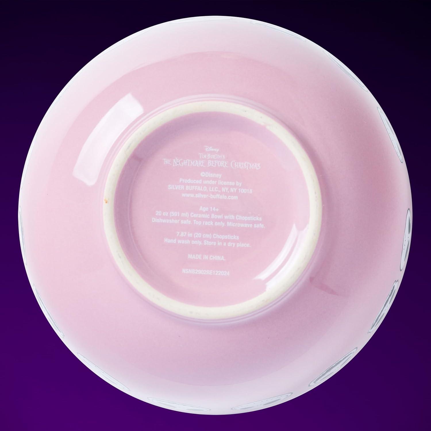 imageSilver Buffalo Strawberry Shortcake Vintage Life Is Delicious Ceramic Ramen Noodle Rice Bowl with Chopsticks Microwave Safe 20 OuncesNightmare Before Christmas Jacks Different Emotions Spoon