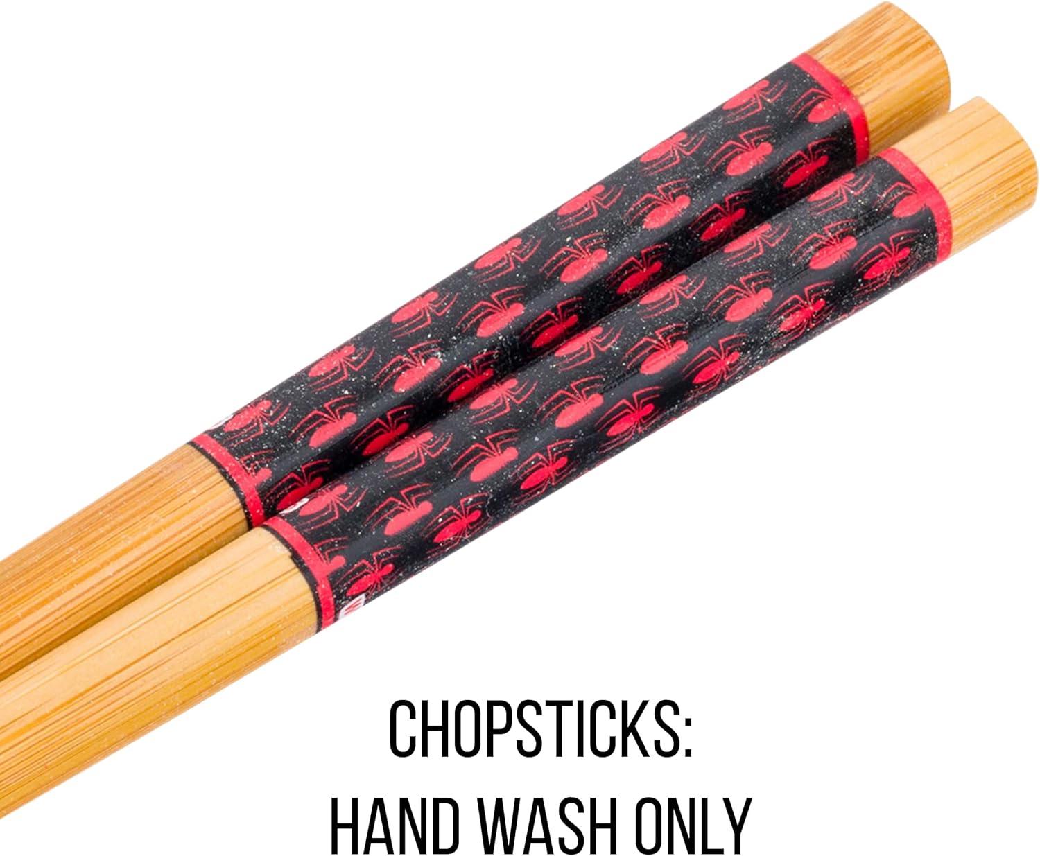 imageSilver Buffalo Strawberry Shortcake Vintage Life Is Delicious Ceramic Ramen Noodle Rice Bowl with Chopsticks Microwave Safe 20 OuncesSpiderMan Face Closeup