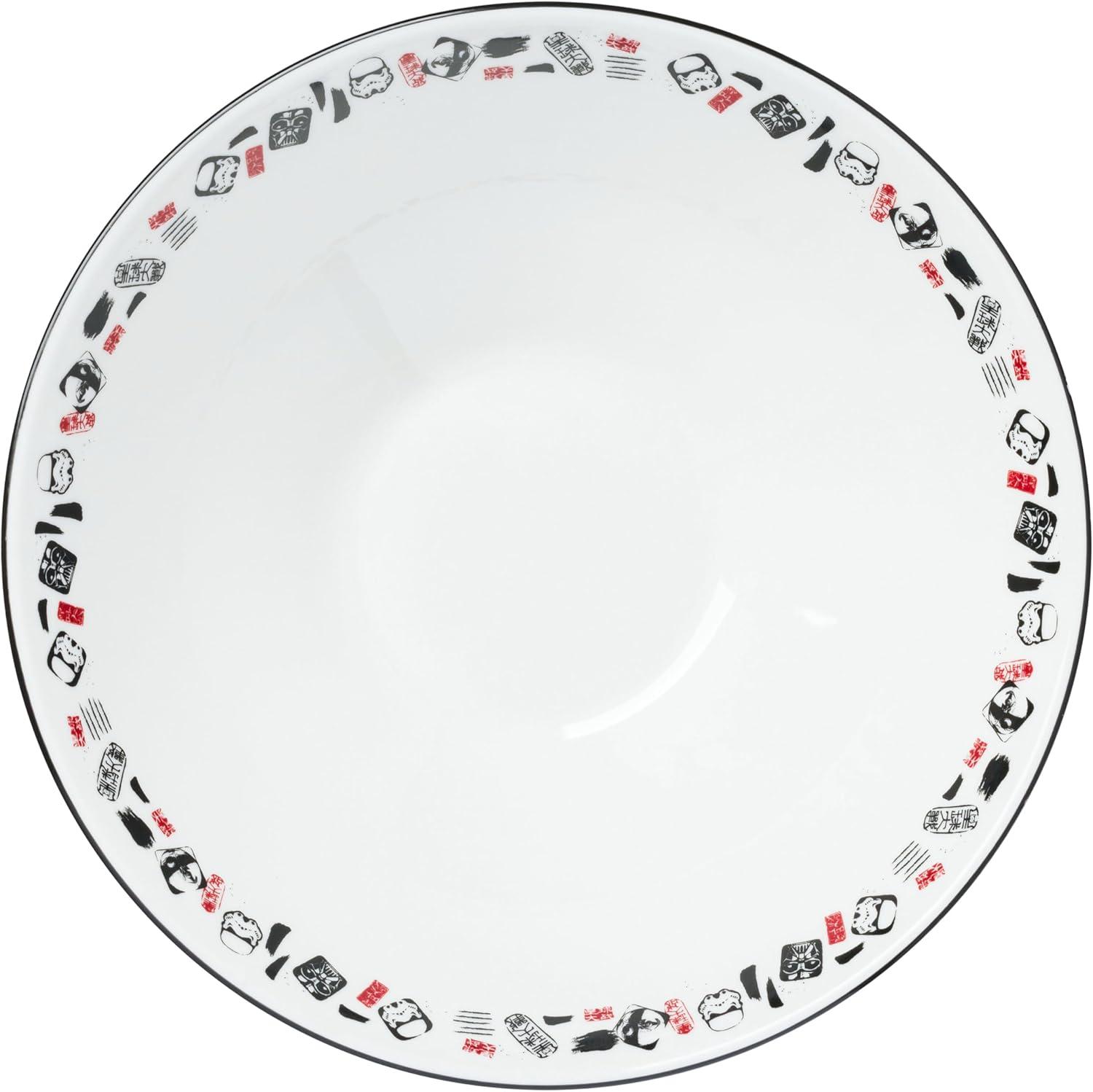 imageSilver Buffalo Strawberry Shortcake Vintage Life Is Delicious Ceramic Ramen Noodle Rice Bowl with Chopsticks Microwave Safe 20 OuncesStar Wars Japanese Art Big