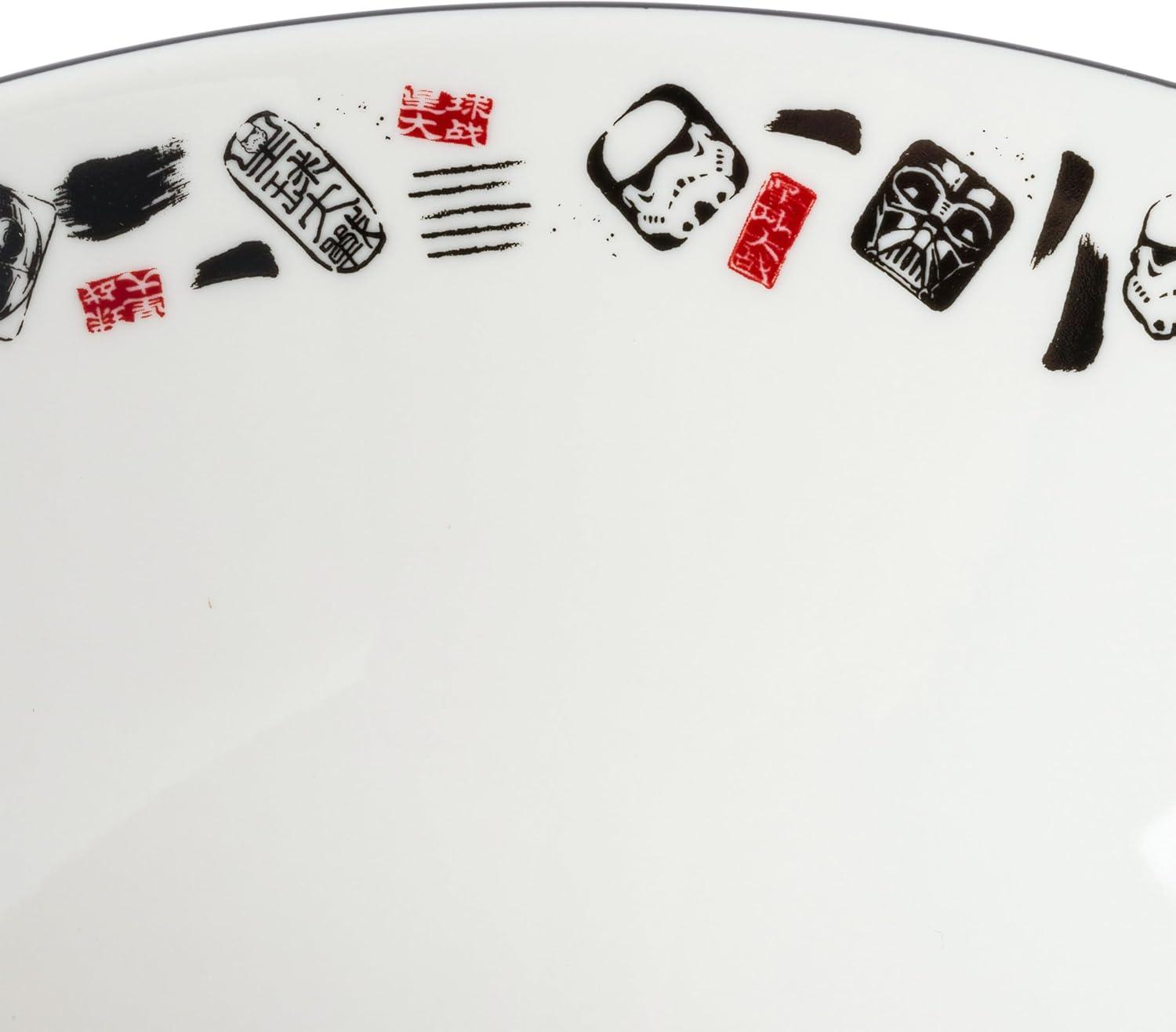imageSilver Buffalo Strawberry Shortcake Vintage Life Is Delicious Ceramic Ramen Noodle Rice Bowl with Chopsticks Microwave Safe 20 OuncesStar Wars Japanese Art Big