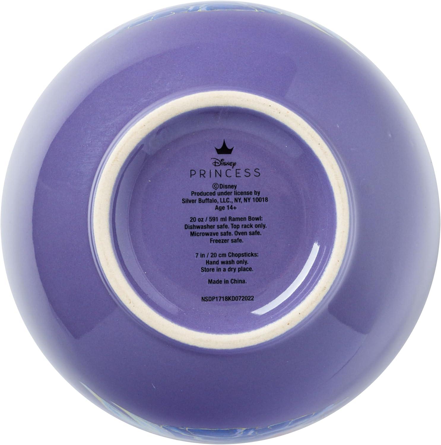 imageSilver Buffalo Strawberry Shortcake Vintage Life Is Delicious Ceramic Ramen Noodle Rice Bowl with Chopsticks Microwave Safe 20 OuncesThe Little Mermaid Ariel