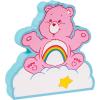 Silver Buffalo Care Bears Glitter Large Die Cut MDF Box Wall Sign Featuring Cheer Bear, 7” x 7” x 1.2”
