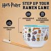 Silver Buffalo Strawberry Shortcake Vintage Life Is Delicious Ceramic Ramen Noodle Rice Bowl with Chopsticks, Microwave Safe, 20 Ounces(Harry Potter Hogwarts Icons)