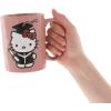 Silver Buffalo Star Wars Mandalorian Child Stars Wax Resist 17.5oz Pottery Ceramic Mug(Pink/Multi)