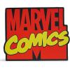 Silver Buffalo Marvel Comics Large Die Cut MDF Box Wall Sign Featuring Marvel Logo, 8” x 1.2” x 6.4”