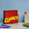 Silver Buffalo Marvel Comics Large Die Cut MDF Box Wall Sign Featuring Marvel Logo, 8” x 1.2” x 6.4”