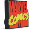 Silver Buffalo Marvel Comics Large Die Cut MDF Box Wall Sign Featuring Marvel Logo, 8” x 1.2” x 6.4”