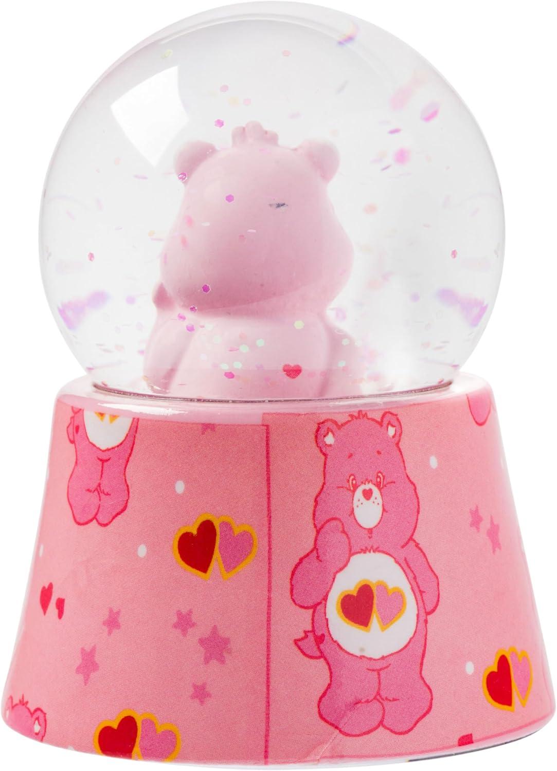 imageSilver Buffalo Marvel Deadpool Mini Light Up Snow GlobeIconic Icons38 Inches Tall 45mm SmallCare Bears Lovealot Bear