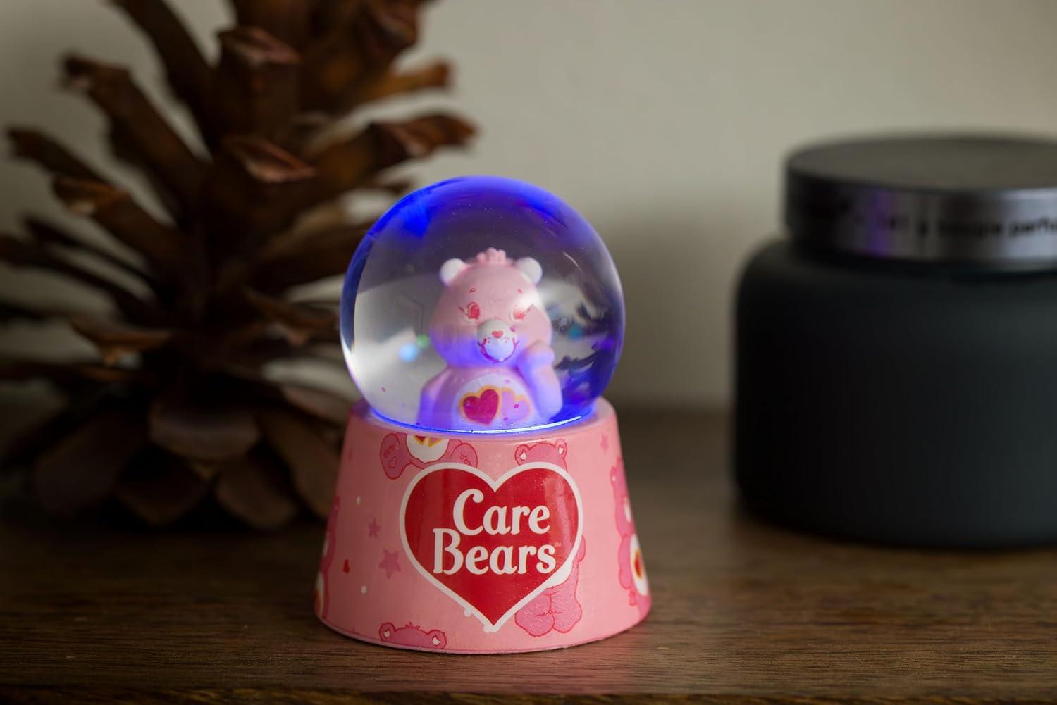 imageSilver Buffalo Marvel Deadpool Mini Light Up Snow GlobeIconic Icons38 Inches Tall 45mm SmallCare Bears Lovealot Bear