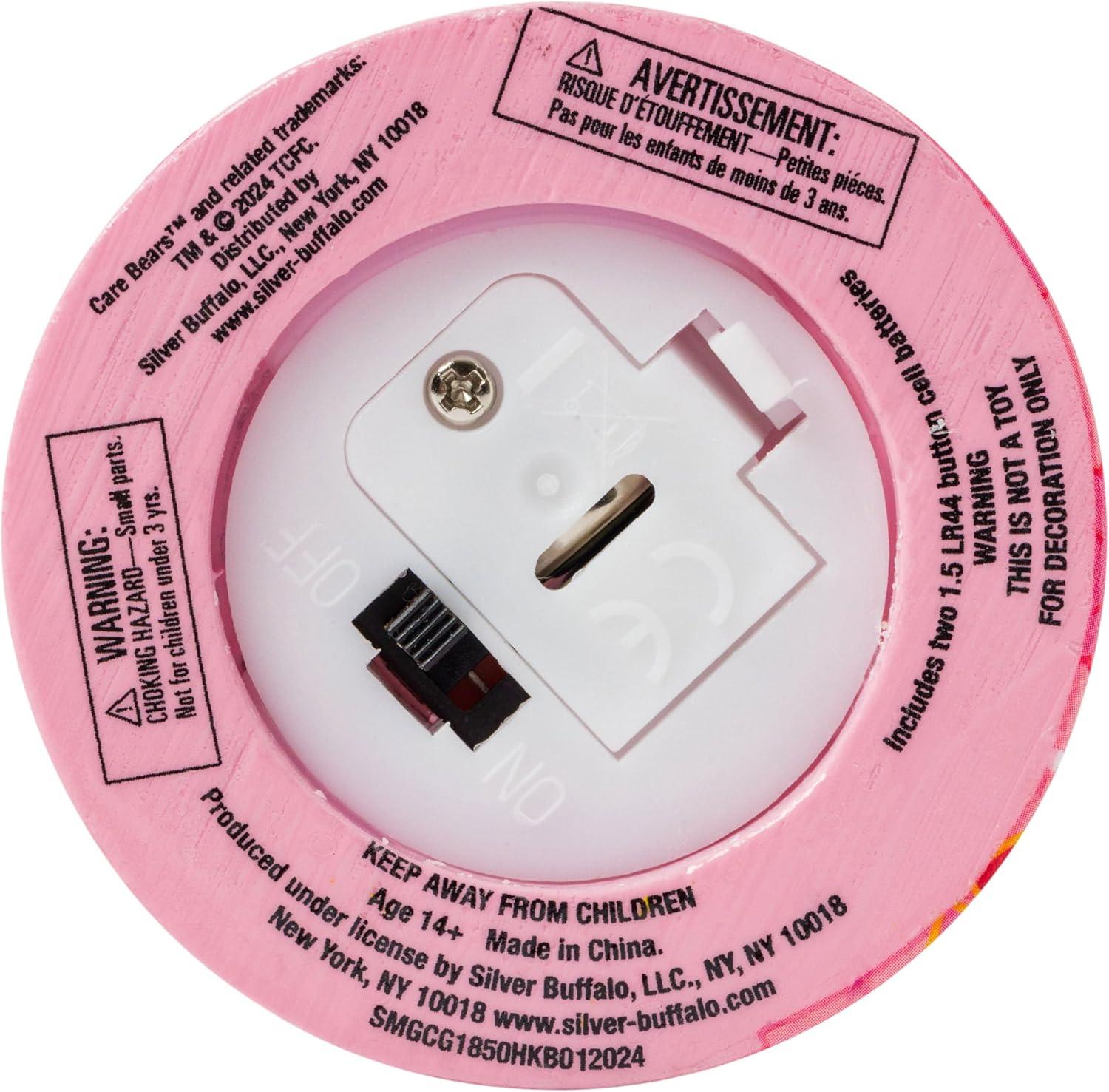 imageSilver Buffalo Marvel Deadpool Mini Light Up Snow GlobeIconic Icons38 Inches Tall 45mm SmallCare Bears Lovealot Bear