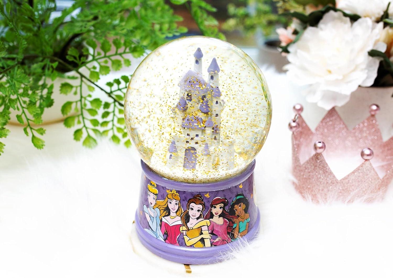 imageSilver Buffalo Marvel Deadpool Mini Light Up Snow GlobeIconic Icons38 Inches Tall 45mm SmallDisney Princess Castle