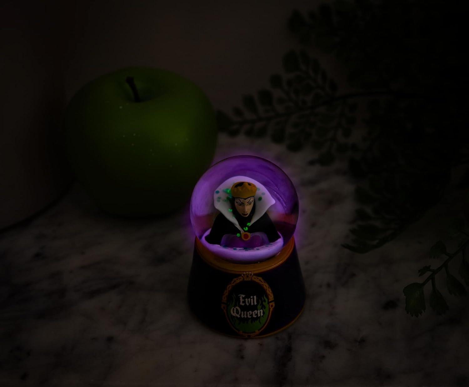 imageSilver Buffalo Marvel Deadpool Mini Light Up Snow GlobeIconic Icons38 Inches Tall 45mm SmallDisney Villains the Evil Queen