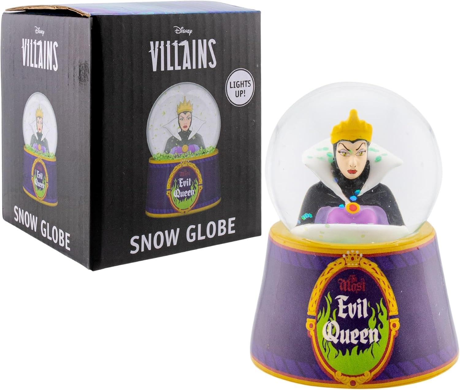 imageSilver Buffalo Marvel Deadpool Mini Light Up Snow GlobeIconic Icons38 Inches Tall 45mm SmallDisney Villains the Evil Queen