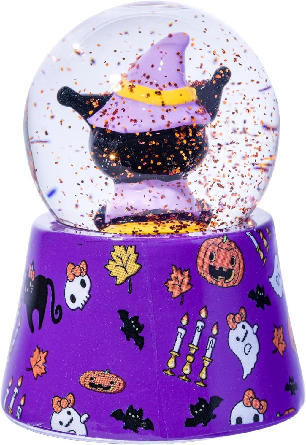 imageSilver Buffalo Marvel Deadpool Mini Light Up Snow GlobeIconic Icons38 Inches Tall 45mm SmallKuromi Halloween