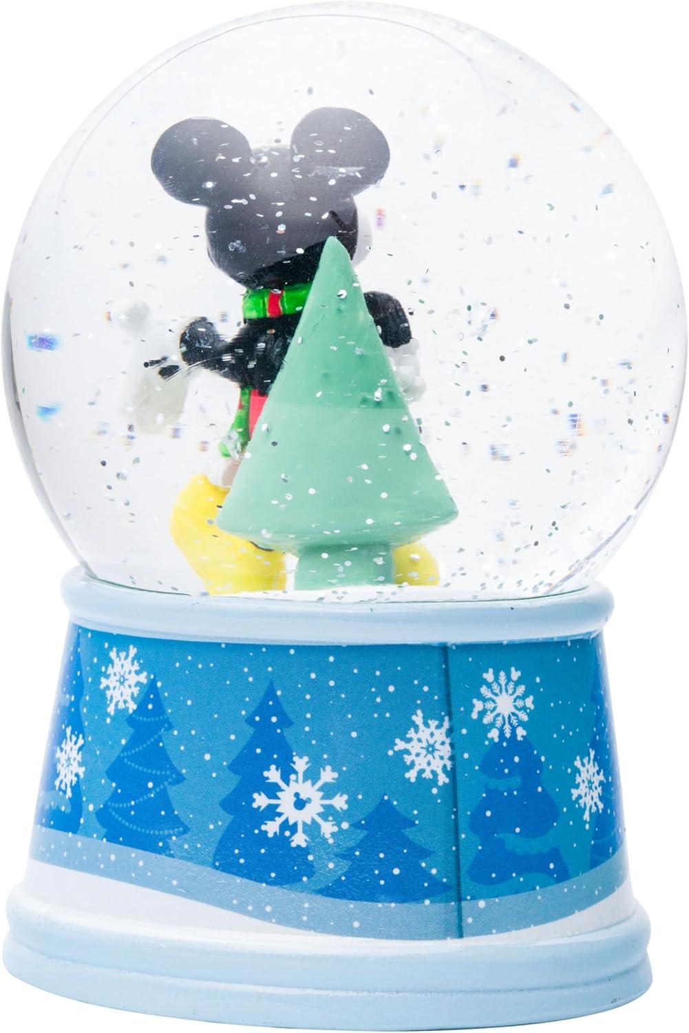 imageSilver Buffalo Marvel Deadpool Mini Light Up Snow GlobeIconic Icons38 Inches Tall 45mm SmallMickey Mouse Happy Holidays