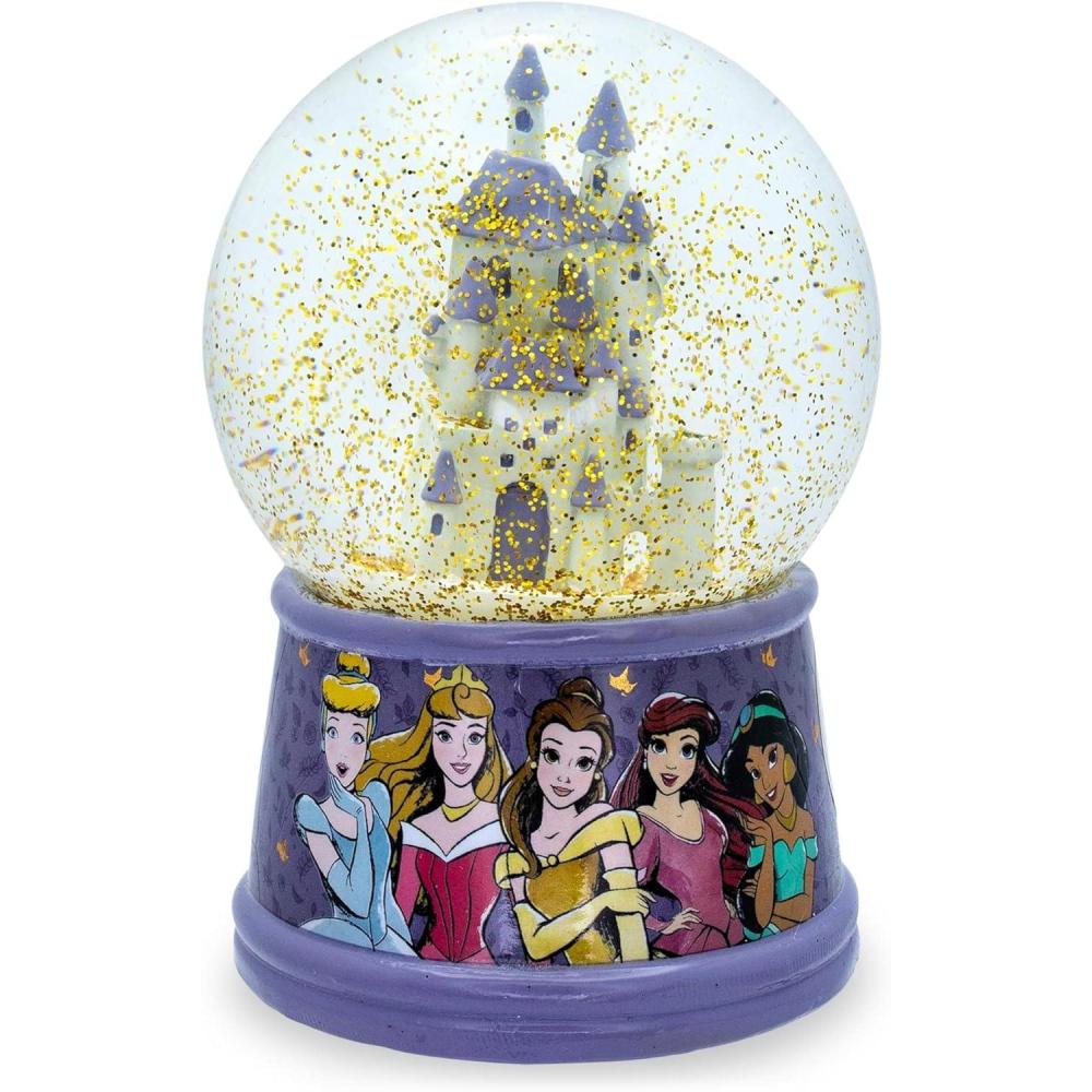 imageSilver Buffalo Marvel Deadpool Mini Light Up Snow GlobeIconic Icons38 Inches Tall 45mm SmallDisney Princess Castle