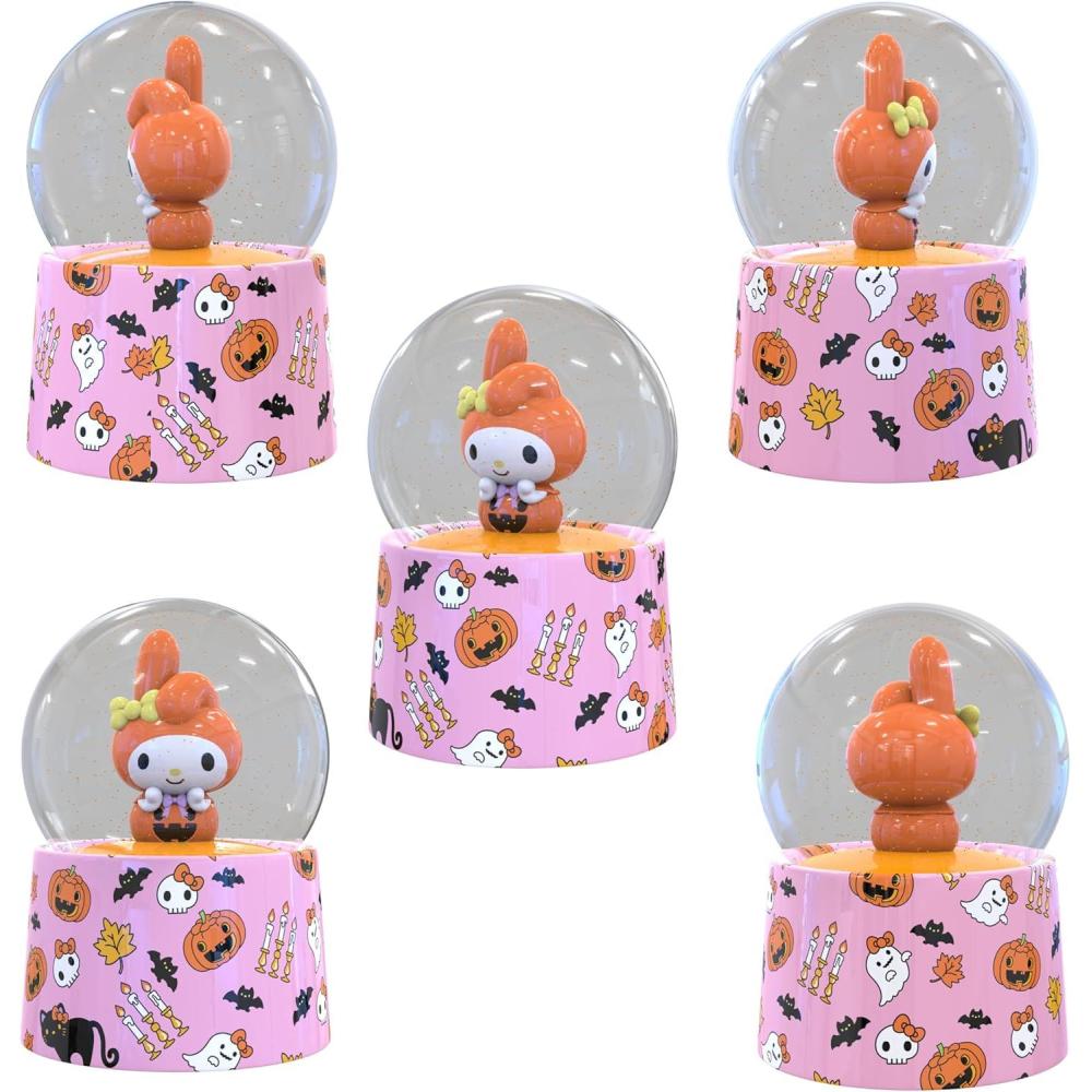 imageSilver Buffalo Marvel Deadpool Mini Light Up Snow GlobeIconic Icons38 Inches Tall 45mm SmallMy Melody Halloween