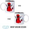 Silver Buffalo Marvel Deadpool “I Like Me” Ceramic Mug, 20 Ounces