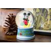 Silver Buffalo Marvel Deadpool Mini Light Up Snow Globe│Iconic Icons│3.8 Inches Tall, 45mm (Small)(Mickey Mouse: Happy Holidays)