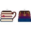 Silver Buffalo Harry Potter Book Stack Ceramic 3D Sculpted Mug, 20 Ounces