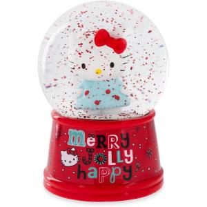 Silver Buffalo Marvel Deadpool Mini Light Up Snow Globe│Iconic Icons│3.8 Inches Tall, 45mm (Small)(Hello Kitty: Christmas)