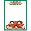 Silver Buffalo Friends Chibi at Central Perk Large Notepad, 6 x 8 Inches