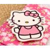 Silver Buffalo Sanrio Hello Kitty Pink Outfit Sculpted Ceramic Trinket Tray | Storage Dish Organizer For Jewelry, Accessories, Keys, and More