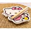 Silver Buffalo Sanrio Hello Kitty Pink Outfit Sculpted Ceramic Trinket Tray | Storage Dish Organizer For Jewelry, Accessories, Keys, and More