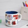 Silver Buffalo King Of The Hill Episode Icons Single Stackable Ceramic Mug | Holds 13 Ounces