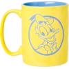 Silver Buffalo Disney 1928 Vintage Mickey Mouse He Leads Them All Ceramic Mug, 20 Ounces(Donald Duck Yellow Pottery Mug (17 Ounces))