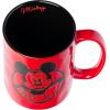 Silver Buffalo Disney 1928 Vintage Mickey Mouse He Leads Them All Ceramic Mug, 20 Ounces(Mickey Mouse Red Pottery Mug (17 Ounces))