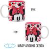 Silver Buffalo Disney 1928 Vintage Mickey Mouse He Leads Them All Ceramic Mug, 20 Ounces(Minnie Polka Dots Glitter (20 Ounces))