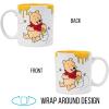 Silver Buffalo Winnie the Pooh Happy Face Bees Wax Resist Ceramic Mug, 20 Ounces(20 Ounces (Pack of 12))