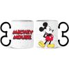 Silver Buffalo Disney 1928 Vintage Mickey Mouse He Leads Them All Ceramic Mug, 20 Ounces(Mickey 3D Sculpted Ears Handle (20 Ounces))