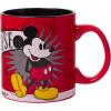 Silver Buffalo Disney 1928 Vintage Mickey Mouse He Leads Them All Ceramic Mug, 20 Ounces(Mickey He Leads Them All (20 Ounces))