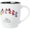 Silver Buffalo Disney 1928 Vintage Mickey Mouse He Leads Them All Ceramic Mug, 20 Ounces(Minnie Evolution (25 Ounces))