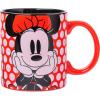 Silver Buffalo Disney 1928 Vintage Mickey Mouse He Leads Them All Ceramic Mug, 20 Ounces(Minnie Mouse Polka Dots (20 Ounces))