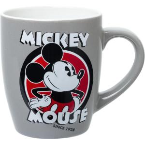 Silver Buffalo Disney 1928 Vintage Mickey Mouse He Leads Them All Ceramic Mug, 20 Ounces(Mickey (25 Ounces))