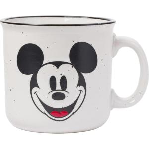 Silver Buffalo Disney 1928 Vintage Mickey Mouse He Leads Them All Ceramic Mug, 20 Ounces(Mickey Smile (20 Ounces))