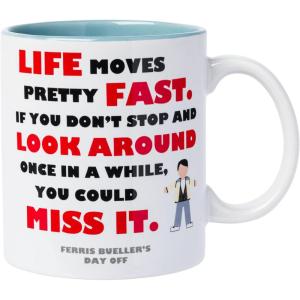 Silver Buffalo Family Guy Ceramic Mug Featuring Peter Griffin, Stewie Griffin, Meg Griffin, Brian Griffin, and Chris Griffin, 20 Ounces(White/Multi)