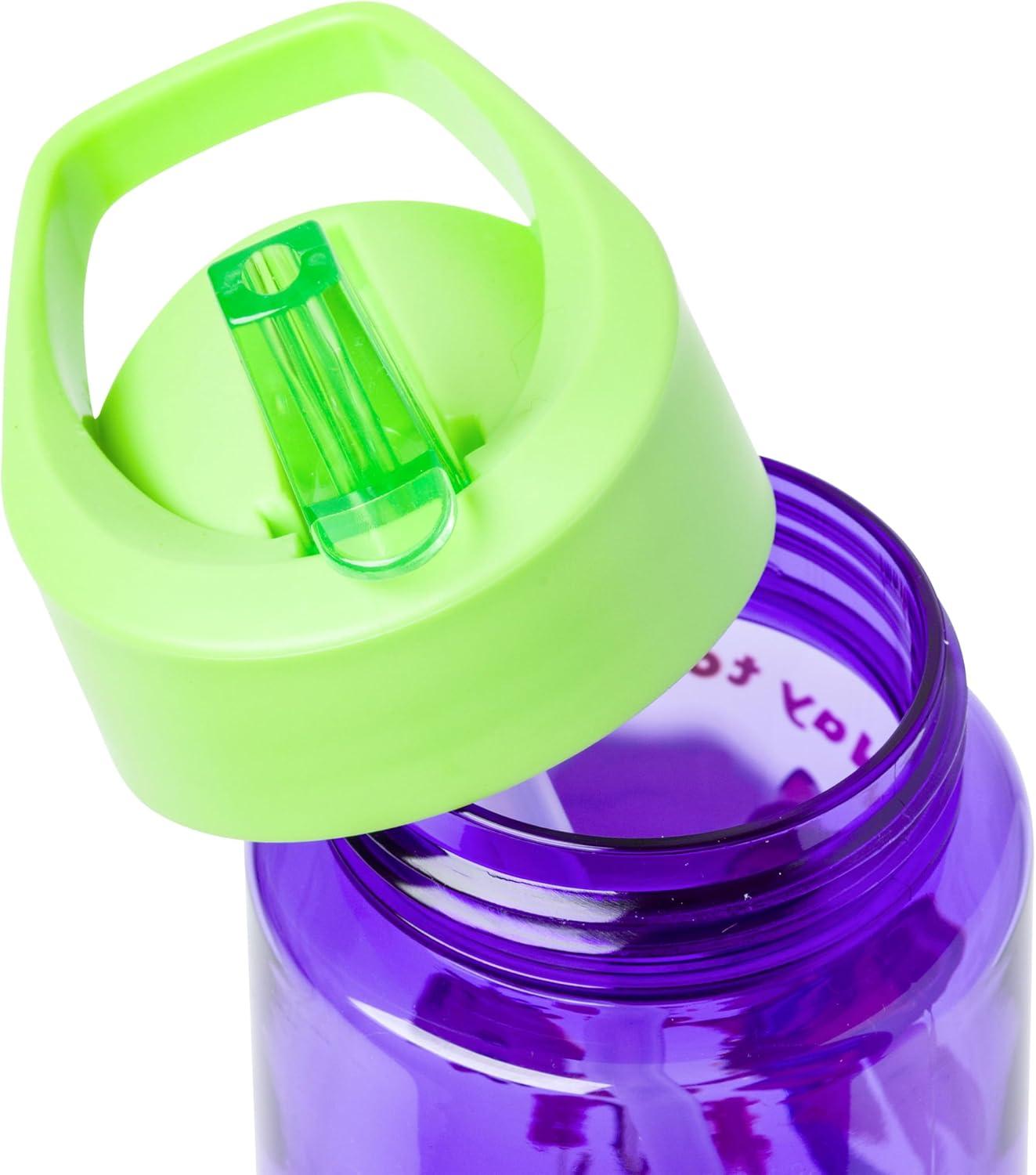 imageSilver Buffalo Gabbys Dollhouse Gabby ampamp Panda Fairy 16oz Flip Straw Water Bottle