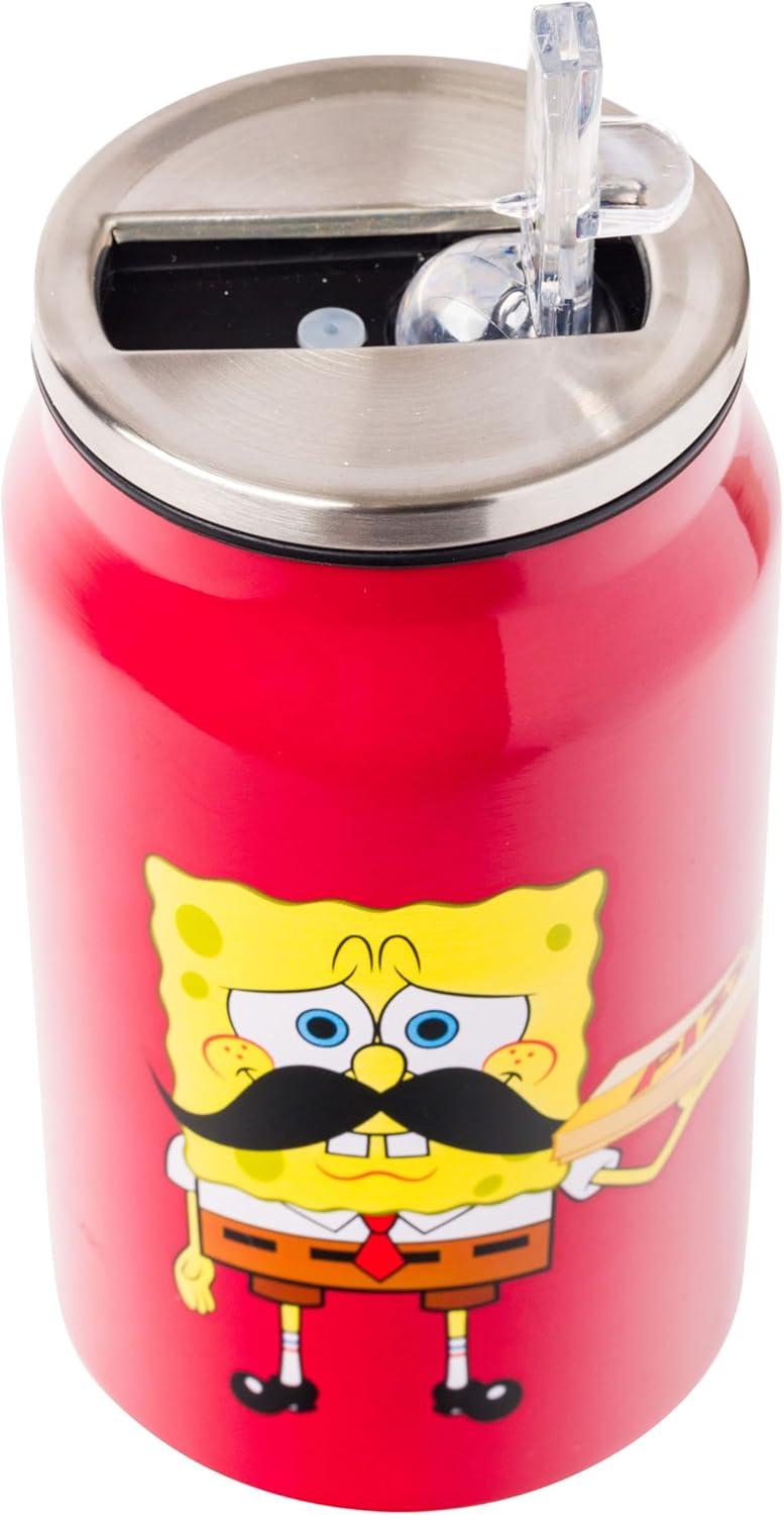 imageSilver Buffalo Spongebob Squarepants Facial Expressions Characters 4pc 15oz Mini Glass Set 4x1Diet Dr Kelp