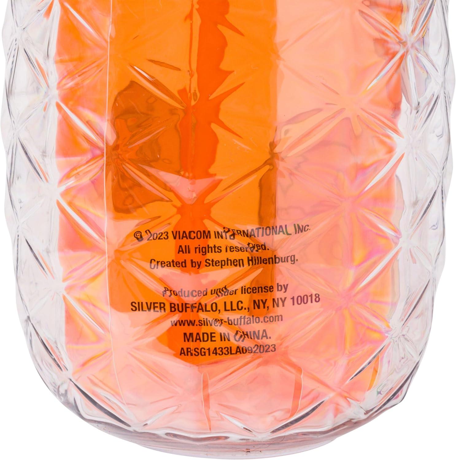 imageSilver Buffalo Spongebob Squarepants Facial Expressions Characters 4pc 15oz Mini Glass Set 4x1Pineapple House