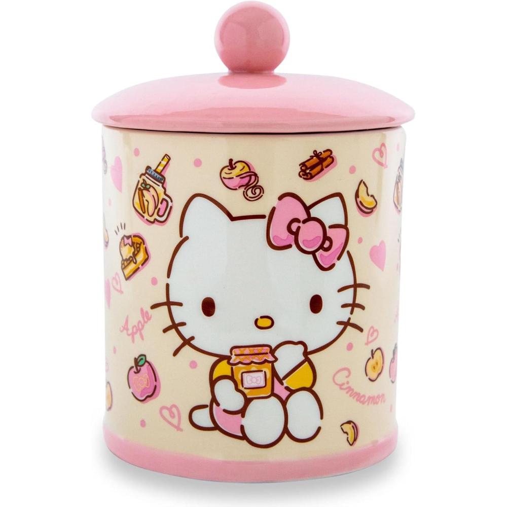 imageSilver Buffalo Sanrio Hello Kitty Ceramic Canister 55 x 55 x 8