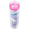Silver Buffalo Sanrio Hello Kitty Ocean Tall Plastic Tumbler, 20 Ounces