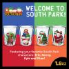 Silver Buffalo South Park Characters Xmas Group Shots 4pc. 1.5oz. Mini Glass Set 2×2