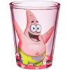 Silver Buffalo Spongebob Squarepants Painted Rendered Characters 4pc. 1.5oz. Mini Glass Set 4×1(Multicolor)