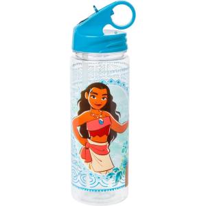 Silver Buffalo Disney MN0464 Moana Character Pose BPA Free Tritan Water Bottle, 600ml, Multicolor